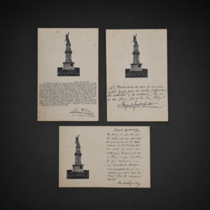 Tarjetas postales monumento a la Independencia, ca. 1925.