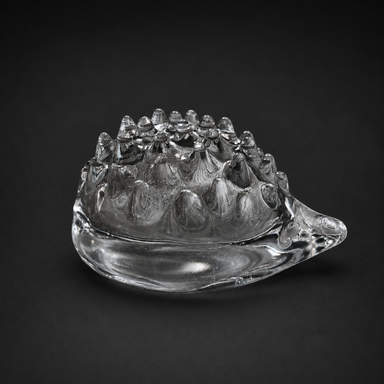 Erizo pisapapeles Hadeland Glassverk, ca. 1970. Erizo pisapapeles Hadeland Glassverk, ca. 1970.