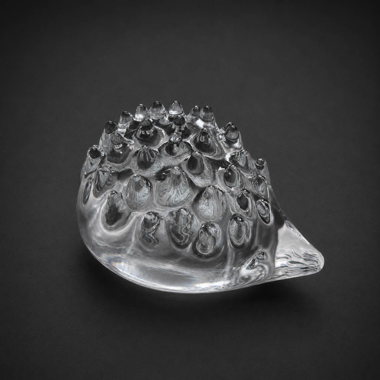 Erizo pisapapeles Hadeland Glassverk, ca. 1970. Erizo pisapapeles Hadeland Glassverk, ca. 1970.