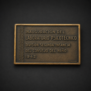 Medalla homenaje al doctor Roberto Berro, ca. 1942.