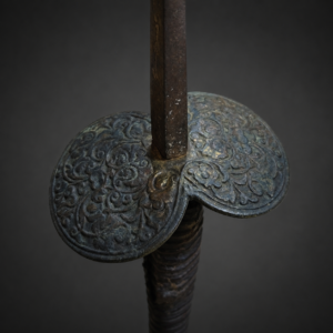 Florete de esgrima francés ornamentado, ca. 1900.