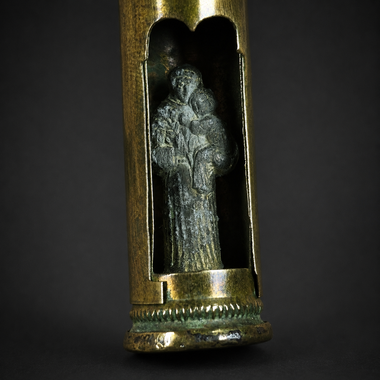 Capilla de viaje con San Antonio, ca. 1930. Capilla de viaje con San Antonio, ca. 1930.