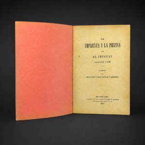 La imprenta y la prensa en Uruguay, ca. 1900. La imprenta y la prensa en Uruguay, ca. 1900.