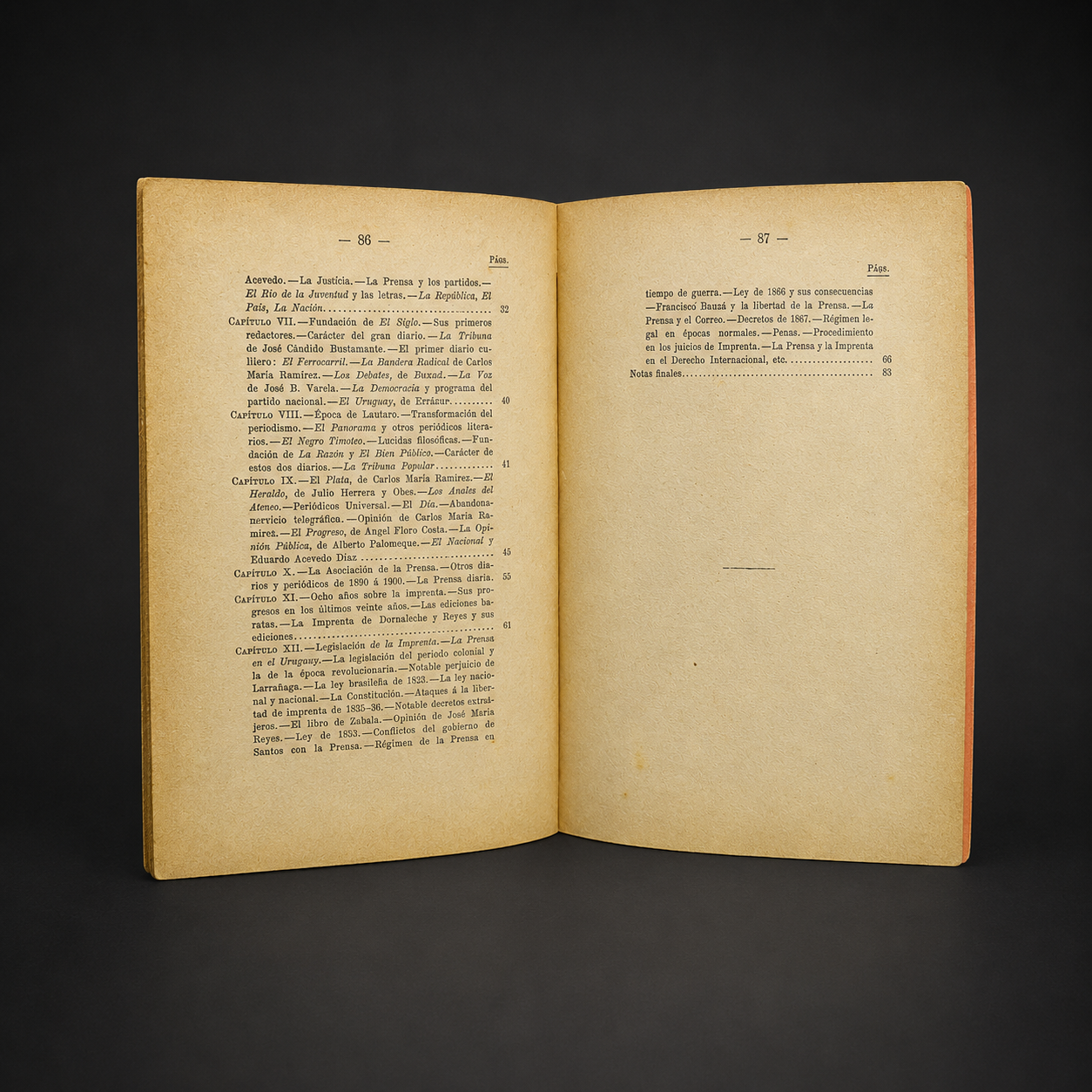 La imprenta y la prensa en Uruguay, ca. 1900. La imprenta y la prensa en Uruguay, ca. 1900.